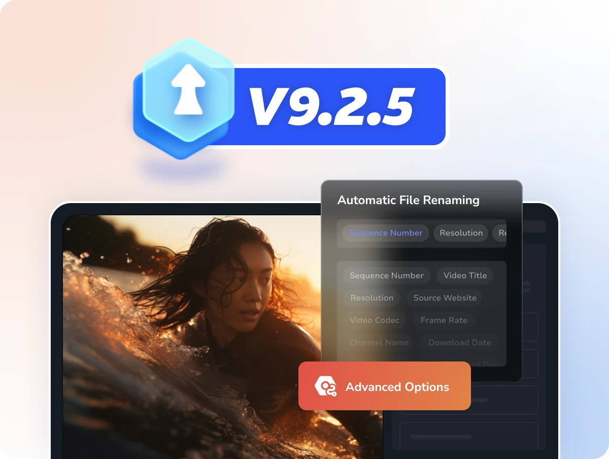 any video converter v9.2.5 поддерживает расширенные параметры для конвертации видео