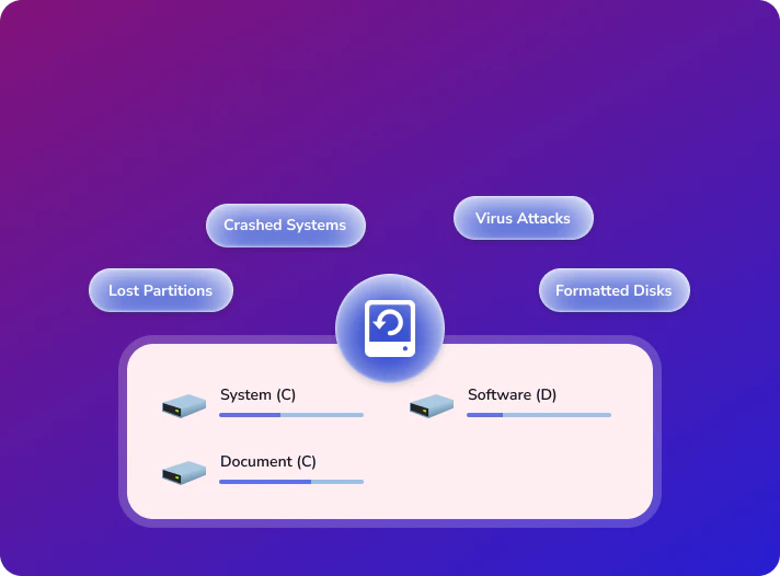 windows recovery home banner