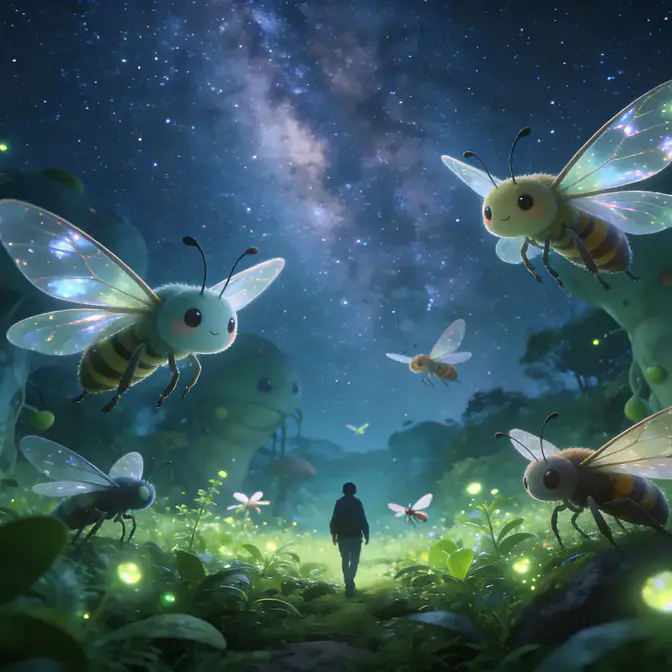 fantasy landscape video generated by ai