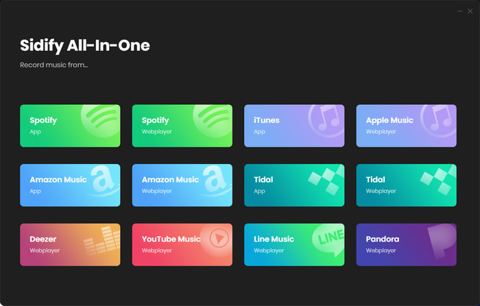 sidify all-in-one youtube music converter