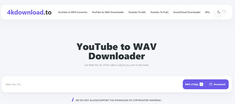  4kdownloadto youtube wav downloader