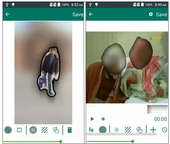 apps to blur your face blur video and image