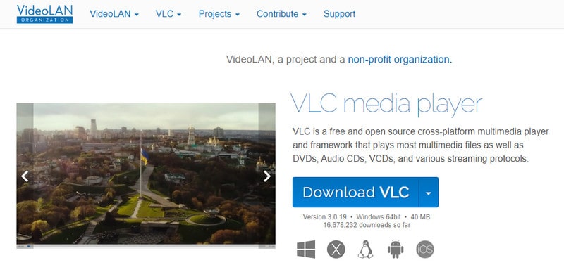 compress video with VLC Media Player