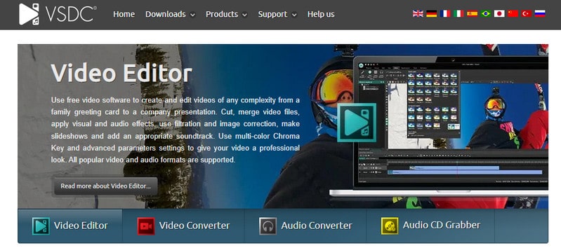 compress video with VSDC Video Converter