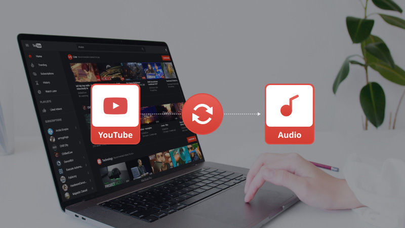 how to convert youtube video to audio file
