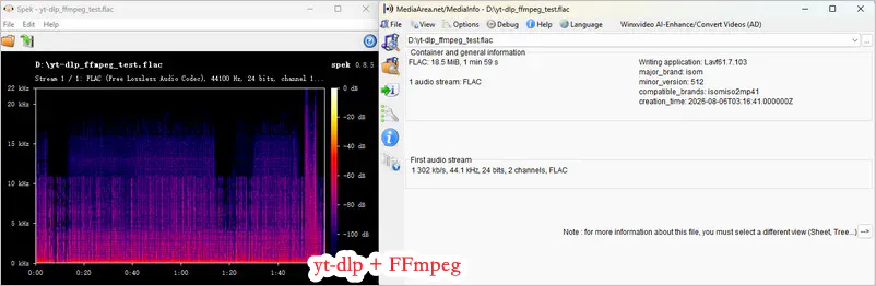 ytdlp youtube to flac