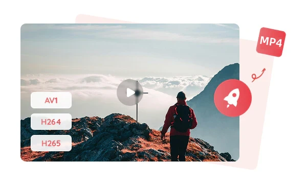 compress mp4 with advanced codec