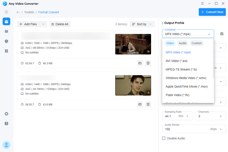 add webm videos