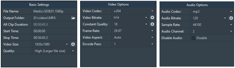 change video size